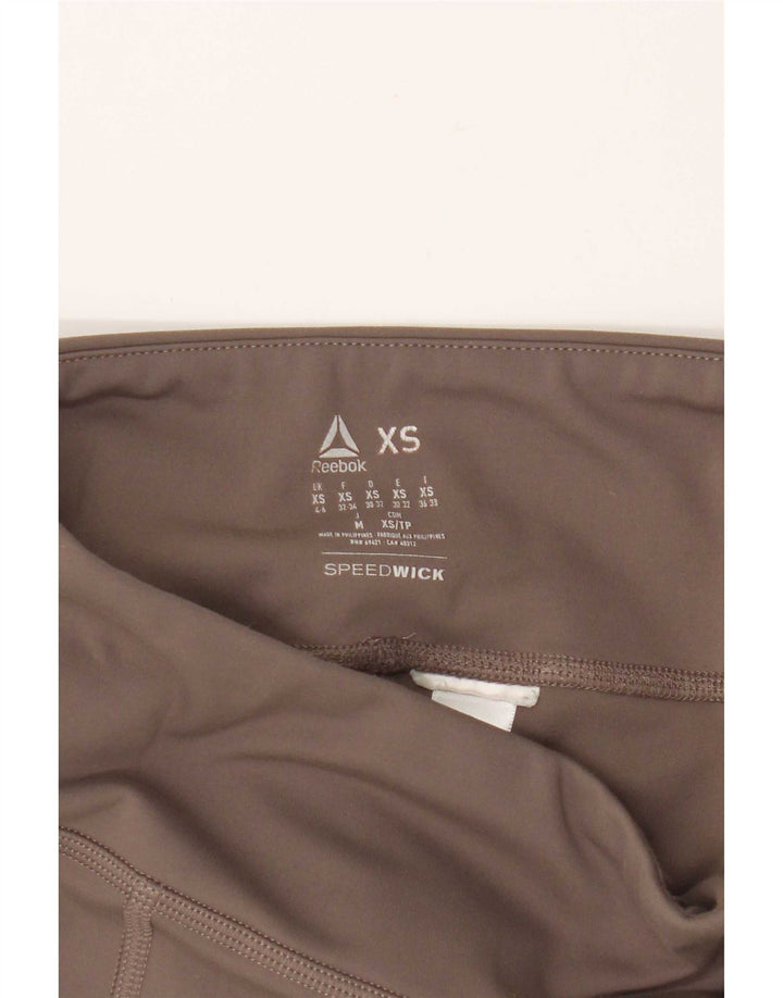 Leggings Reebok Donna UK 4/6 XS Beige