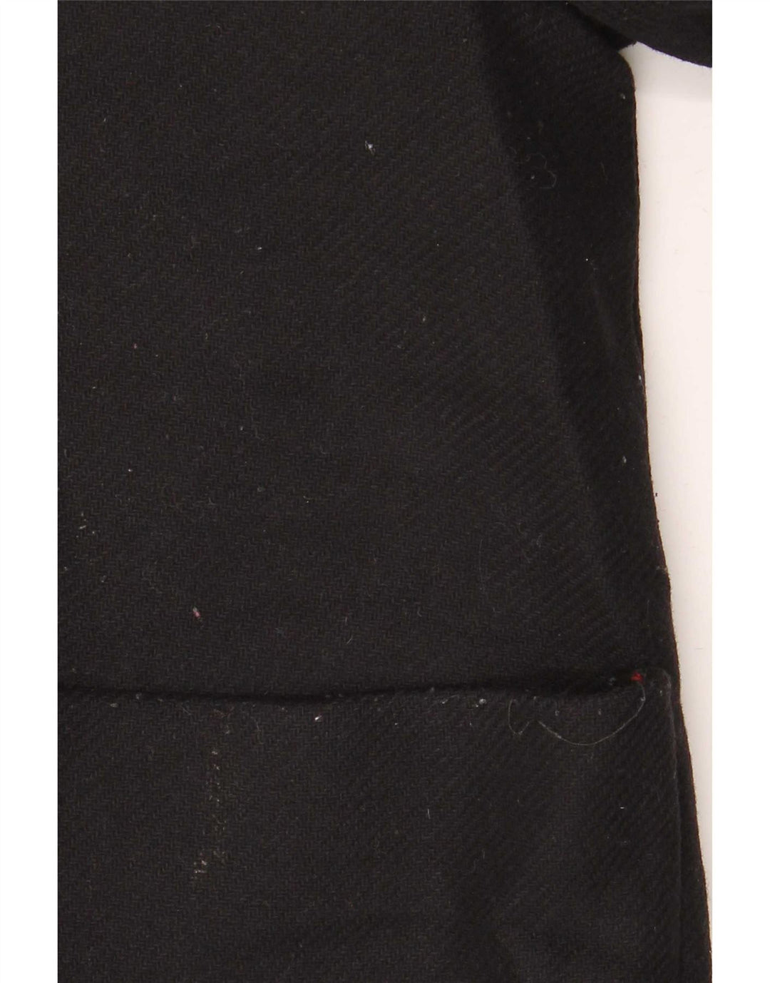 Cappotto oversize con cappuccio da donna Zara UK 10 piccolo in lana nera