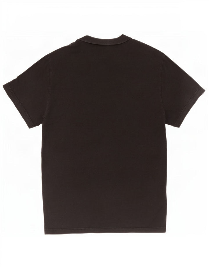 T-shirt da uomo Champion Top in cotone nero medio