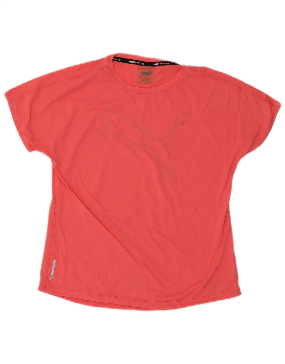 T-shirt da donna Puma UK 14 rosa medio