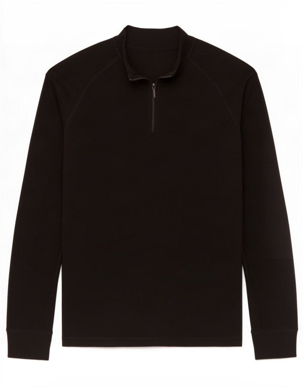 Top da tuta da donna con collo e zip Mountain Warehouse UK 18 XL Nera