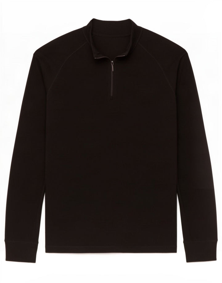 Top da tuta da donna con collo e zip Mountain Warehouse UK 18 XL Nera