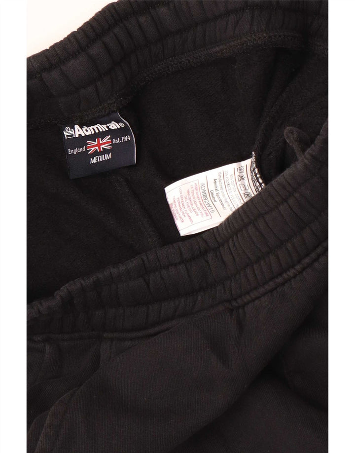 Pantaloni da tuta da uomo Admiral Joggers medio cotone nero