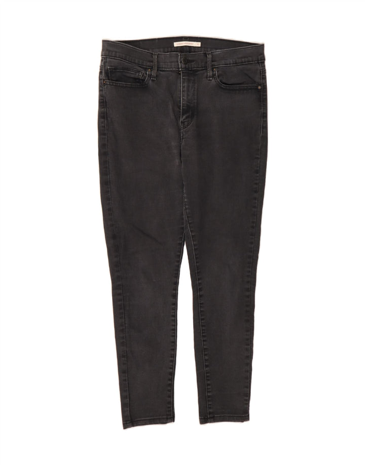 LEVI'S Womens Slimming Fit Super Skinny Jeans W32 L27  Grey Vintage Levi's and Second-Hand Levi's from Messina Hembry 