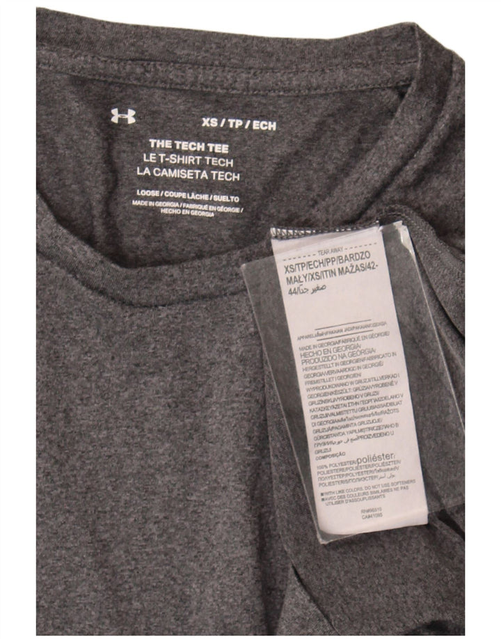 Maglietta da uomo Under Armour XS grigia in poliestere