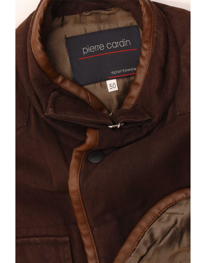 Gilet da uomo Pierre Cardin IT 50 Large Marrone