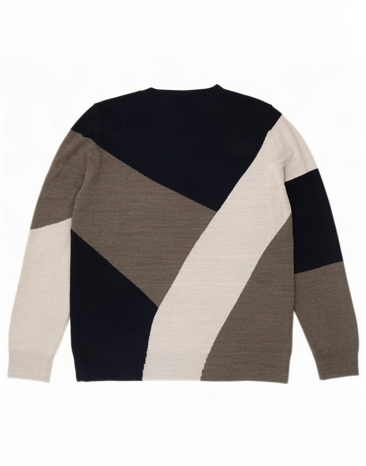 Maglione maglione girocollo da donna Marks & Spencer UK 12 Grigio medio