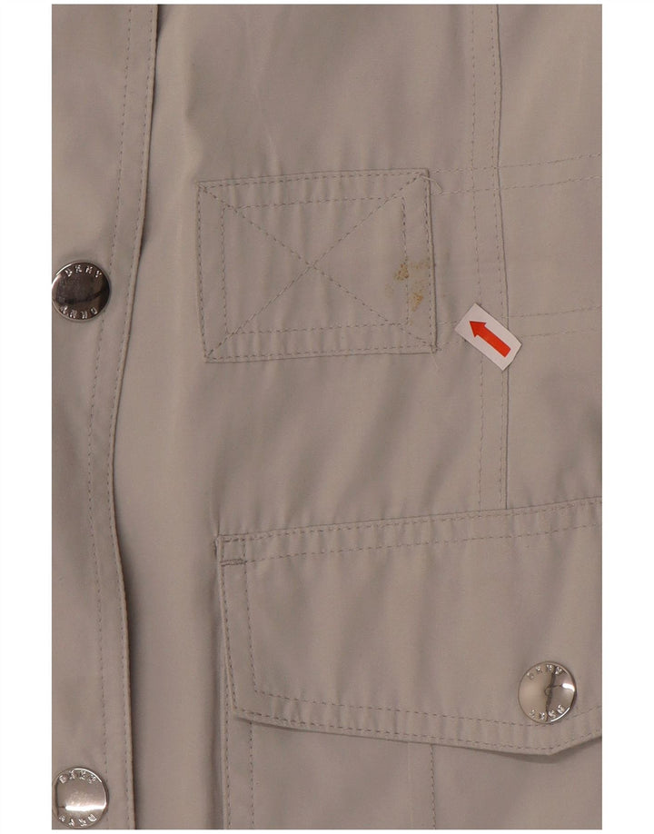 Trench da donna Dkny UK 14 Poliestere grigio medio