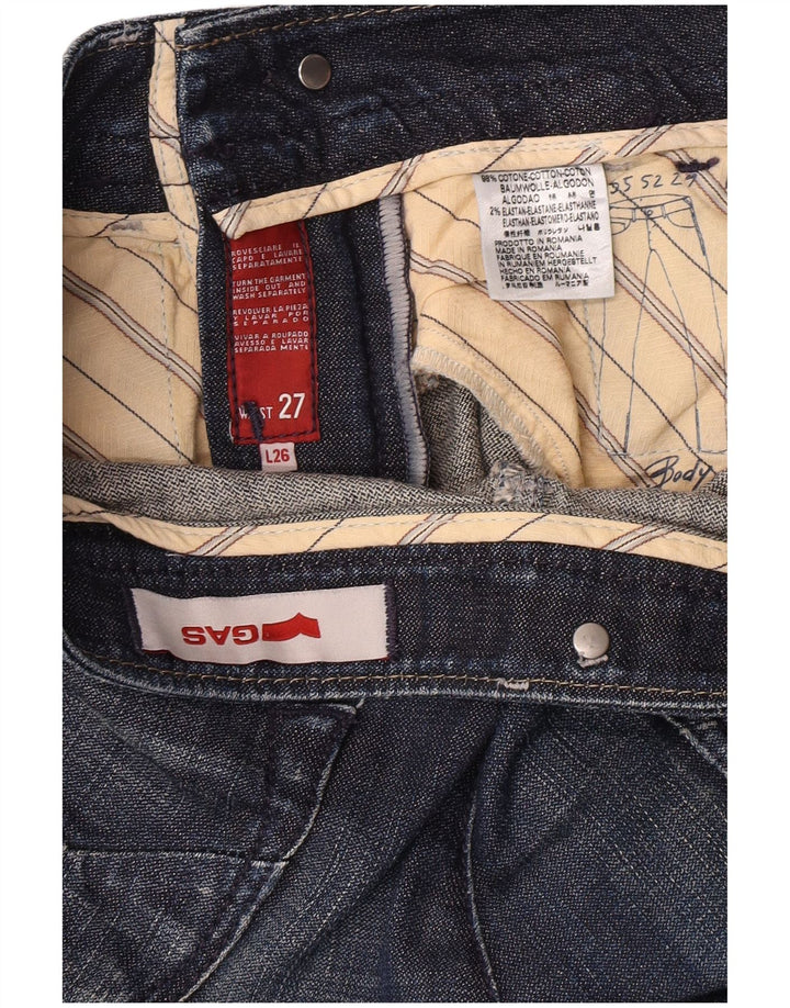 Jeans slim da donna Gas W27 L26 cotone blu