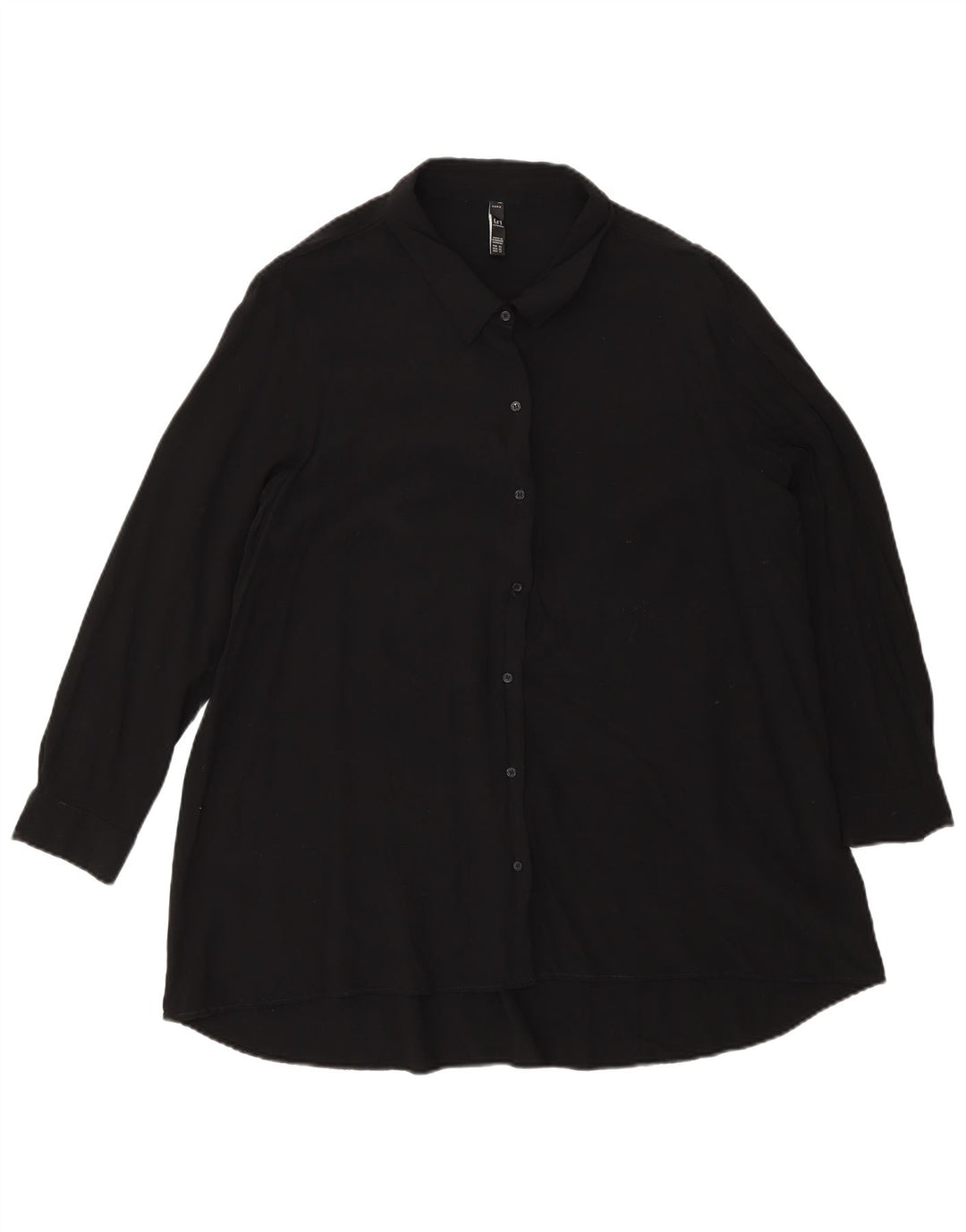 Abito a trapezio da donna Zara UK 18 XL Nero