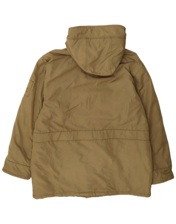 Giacca parka da uomo con cappuccio Navigare UK 44 2XL poliestere kaki