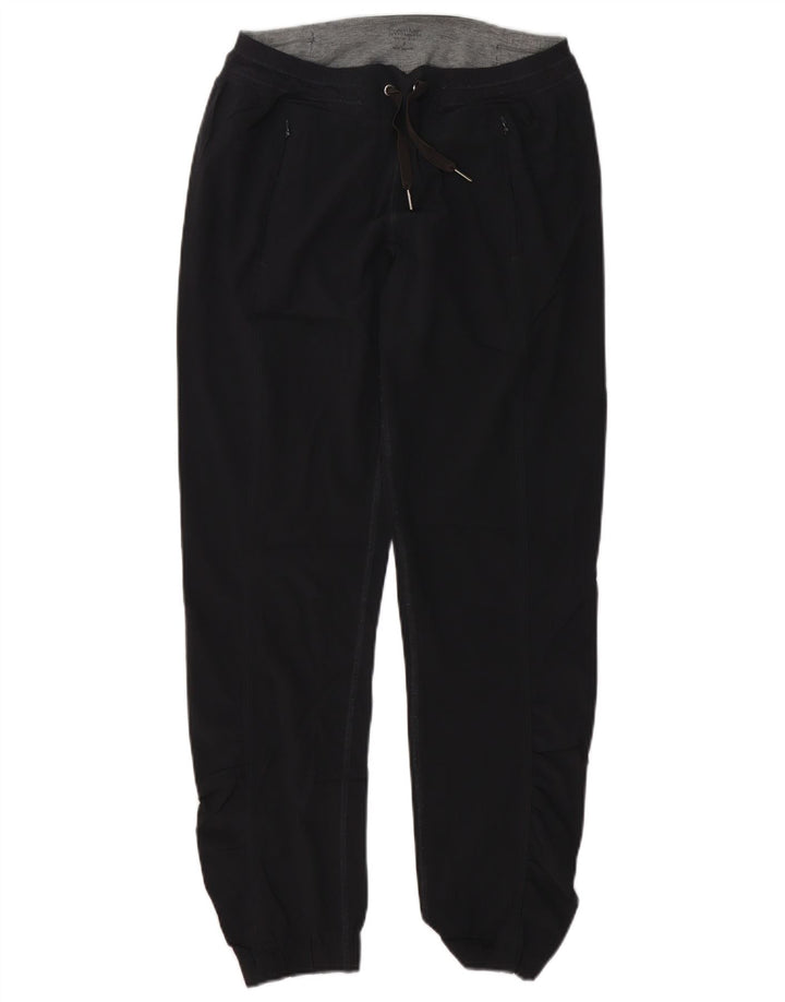 CALVIN KLEIN Pantaloni da tuta da donna Joggers UK 10 Small Poliestere grigio