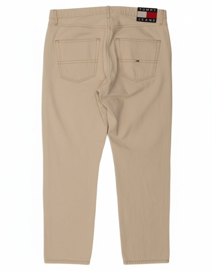 TOMMY HILFIGER Mens Slim Jeans W34 L29 Beige