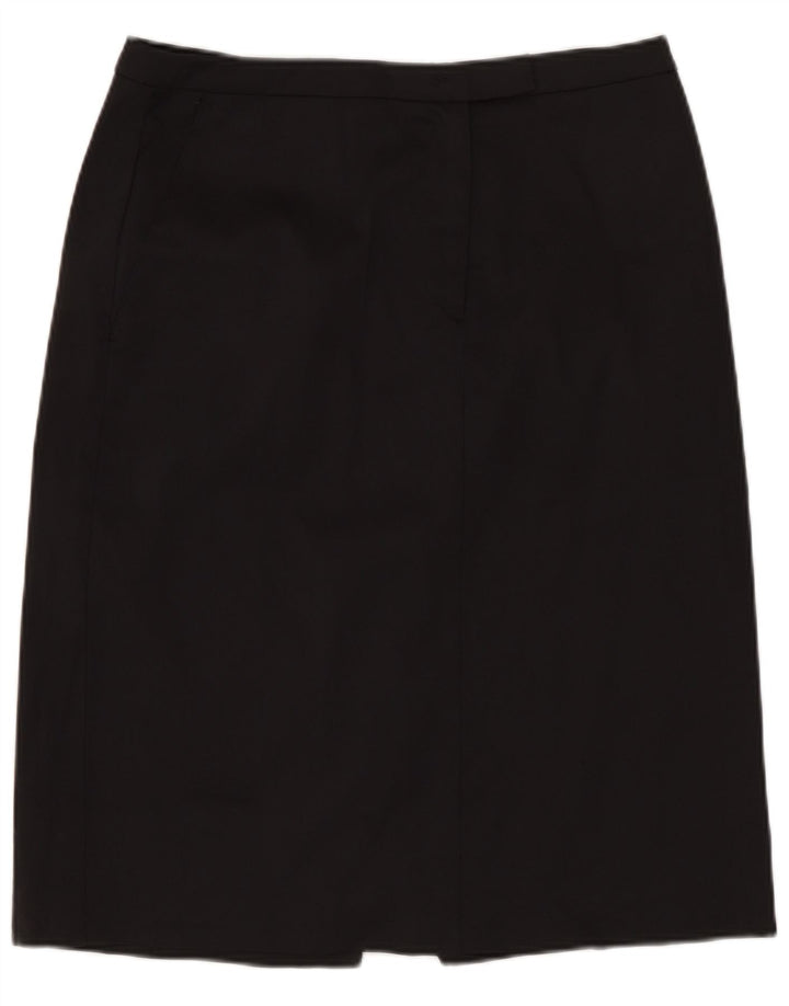 Gonna Tubino Donna Stefanel IT 42 Media W28 Nera Poliammide