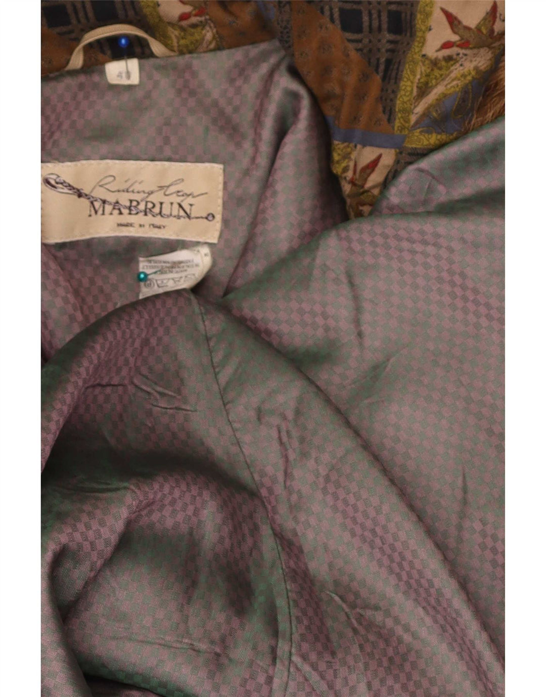 Parka oversize con cappuccio da donna Mabrun IT 40 cotone rosa medio