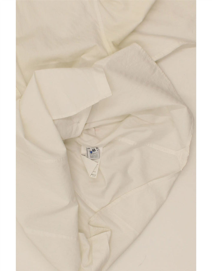 DOLCE & GABBANA Mens Shirt IT 48 Medium White Cotton Vintage Dolce & Gabbana and Second-Hand Dolce & Gabbana from Messina Hembry 