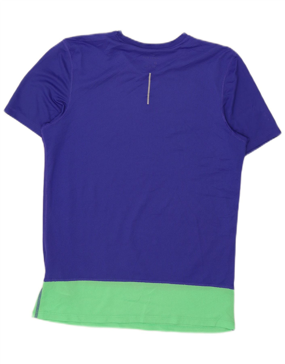 T-shirt da donna Nike Dri Fit Top UK 14 Poliestere color block blu medio