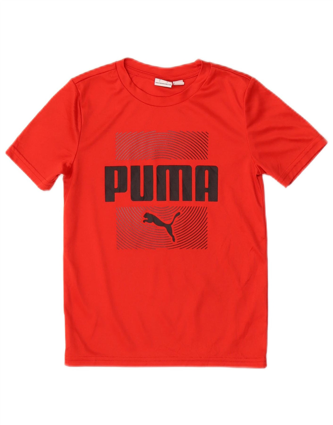 Maglietta grafica da ragazzo Puma 5-6 anni Rossa