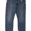 Jeans dritti da uomo Marks & Spencer W40 L29 cotone blu