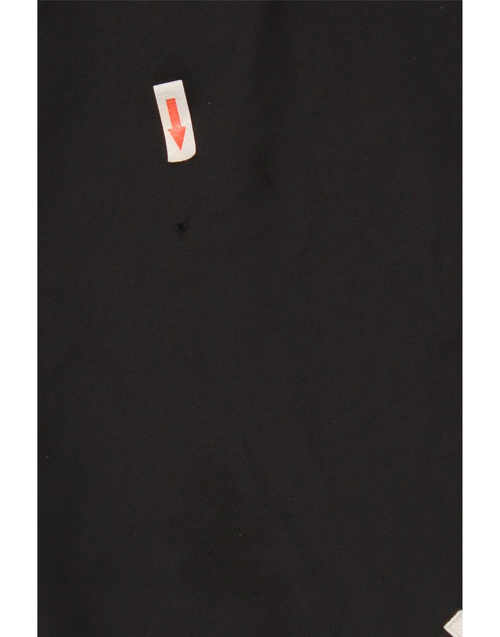 Pantaloncini sportivi da uomo Adidas grandi in poliestere nero