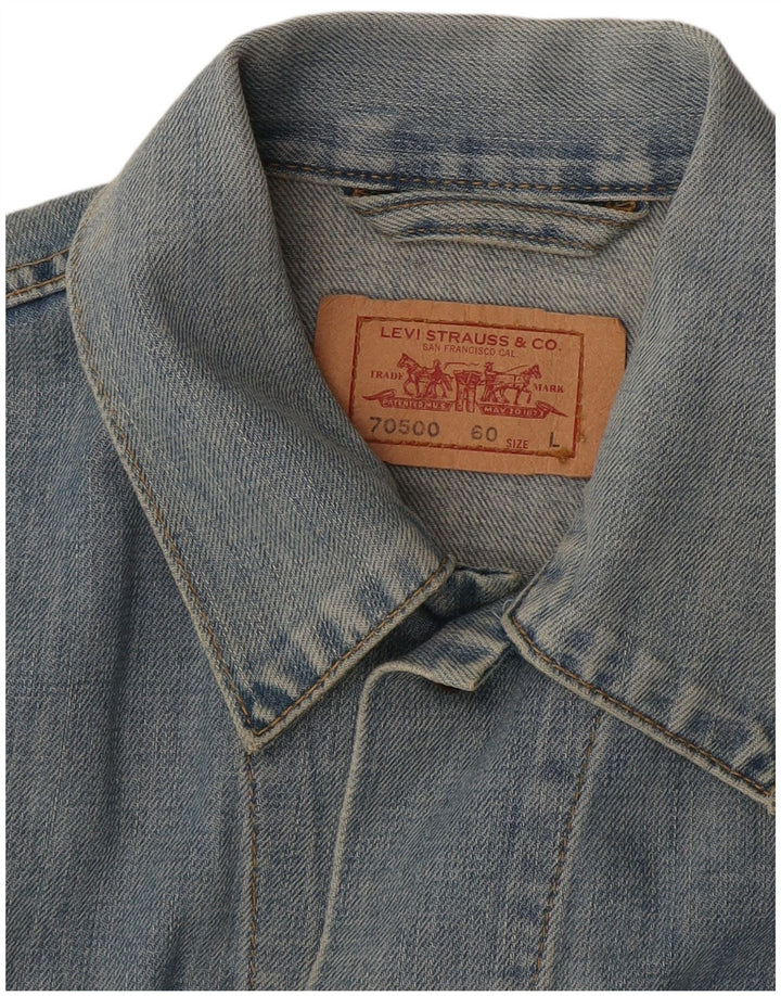 Giacca di jeans da uomo Levi's UK 40 grande blu
