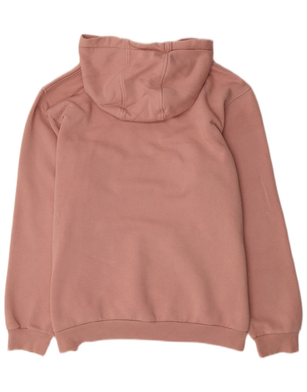 Felpa con cappuccio grafica da uomo Adidas Large in cotone rosa