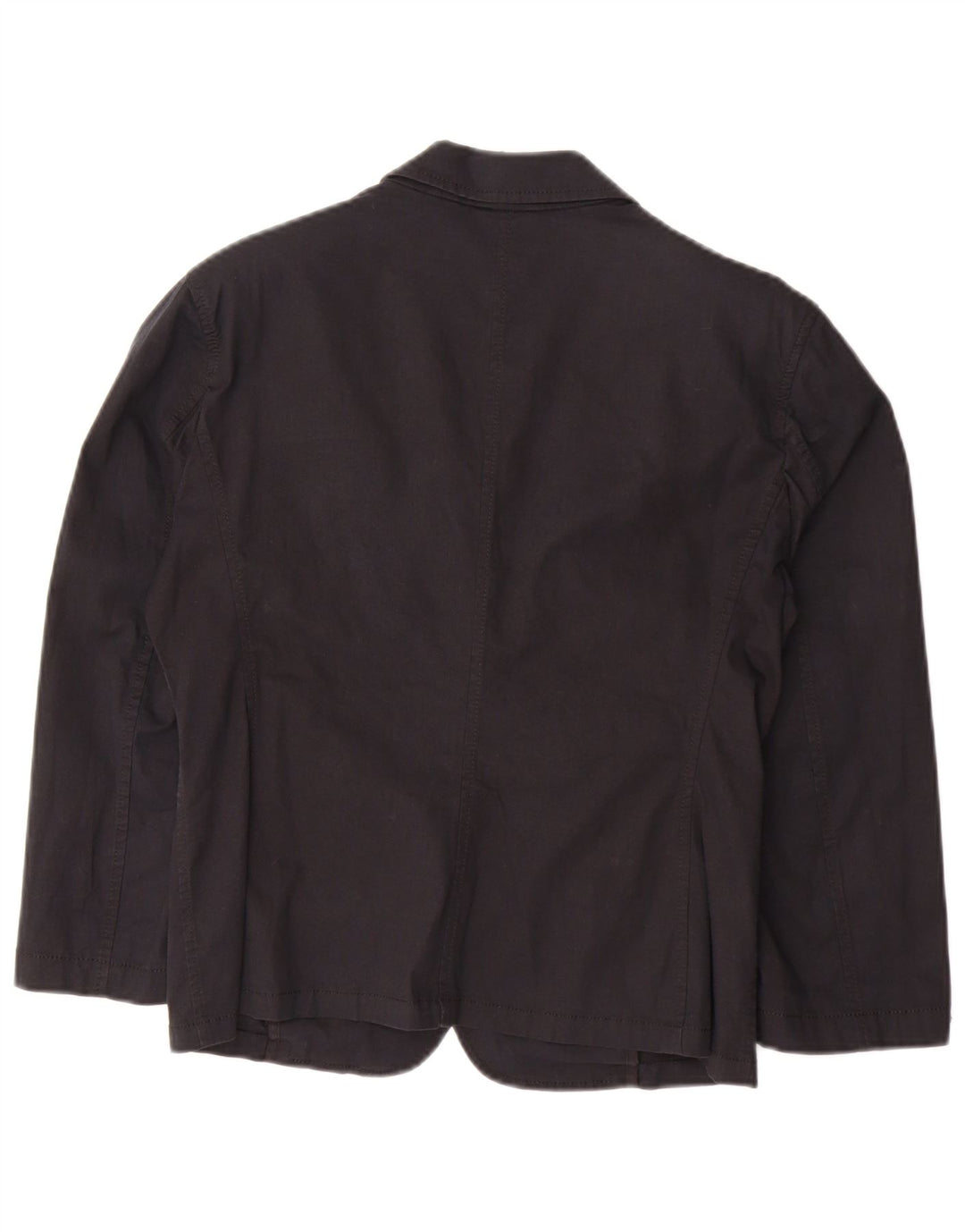 FAY Womens Utility Jacket IT 44 Medium Black Cotton