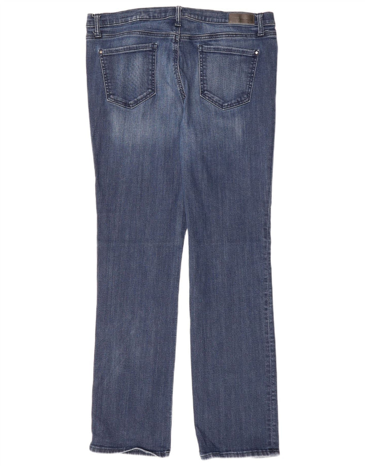 Jeans dritti da donna DKNY W32 L32 cotone blu