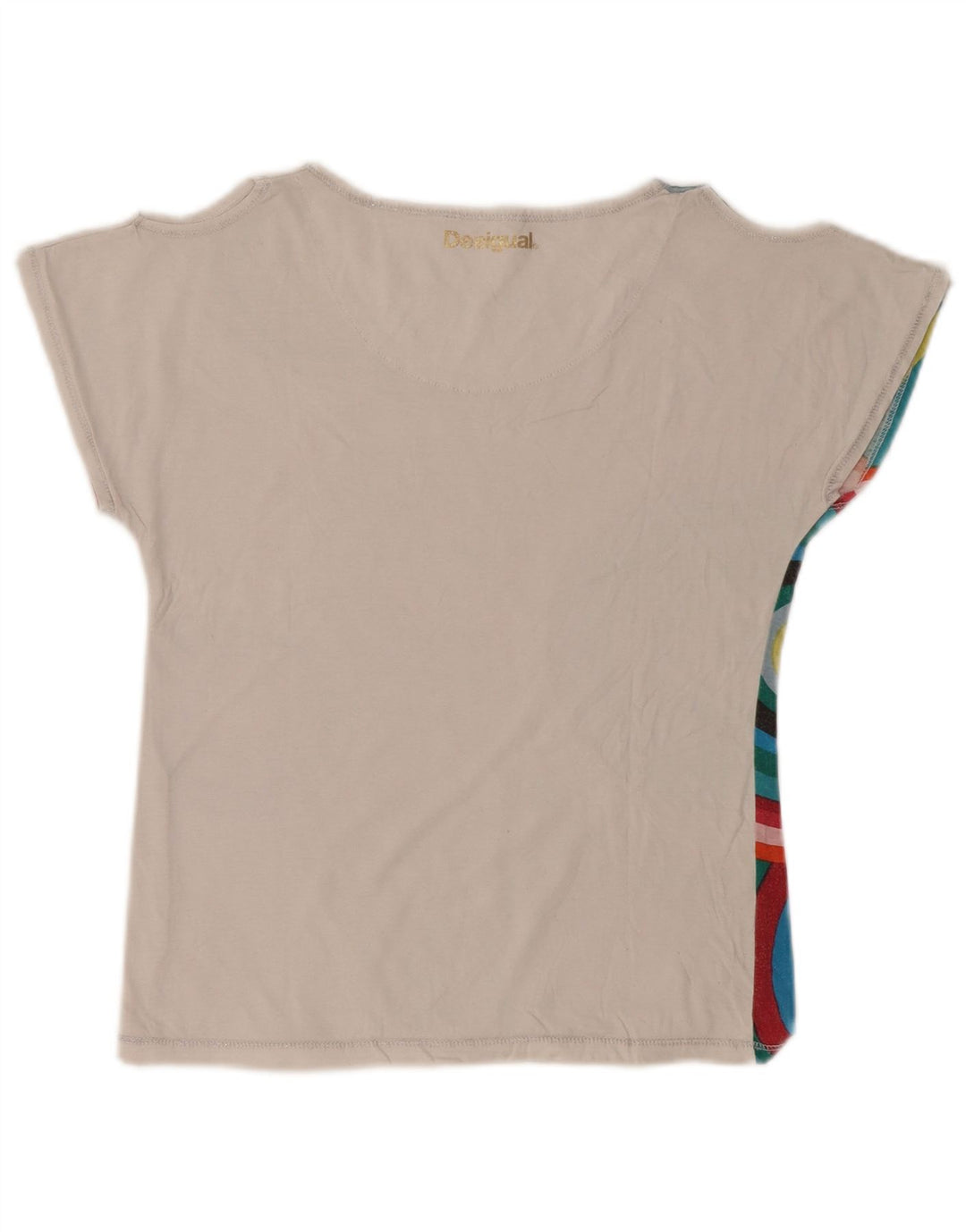 DESIGUAL T-shirt per bambine 11-12 anni multicolore geometrica