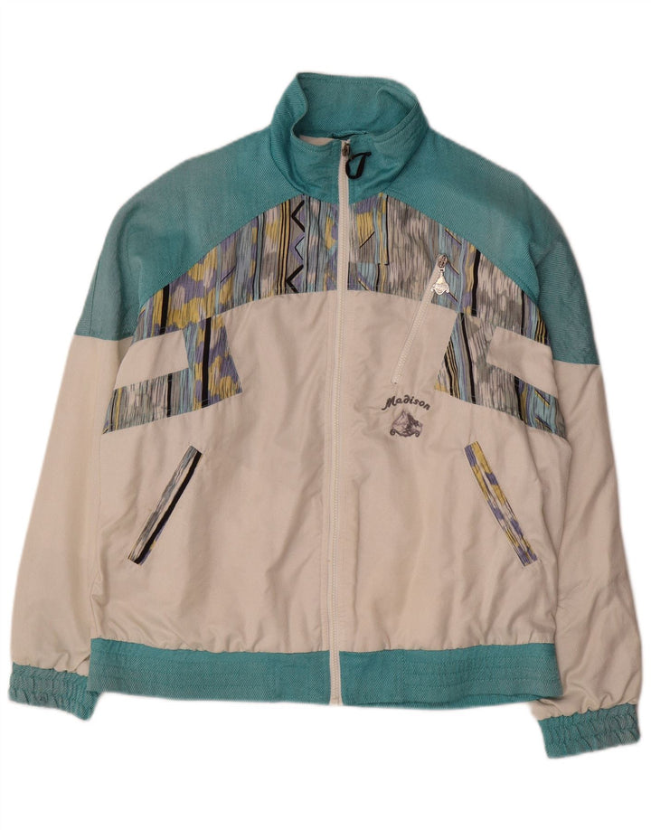 Giacca da tuta da donna Madison EU 40 Medium White Colourblock