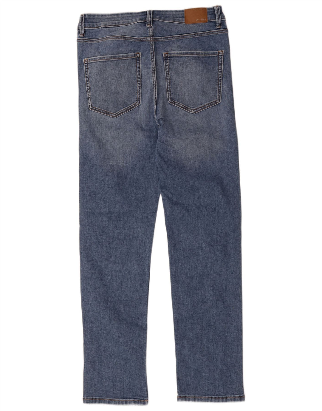 Jeans dritti Marks & Spencer da donna Sienna UK 12 medio W28 L28 blu