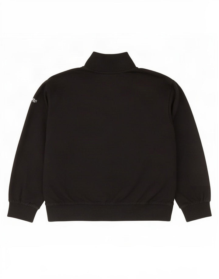 Giacca da ginnastica oversize da donna Fila UK 10 piccola in cotone nero