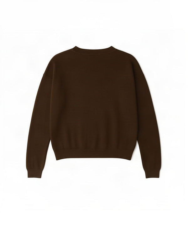 Maglione girocollo da donna, taglio ampio, vestibilità ampia, UK 14, viscosa verde medio