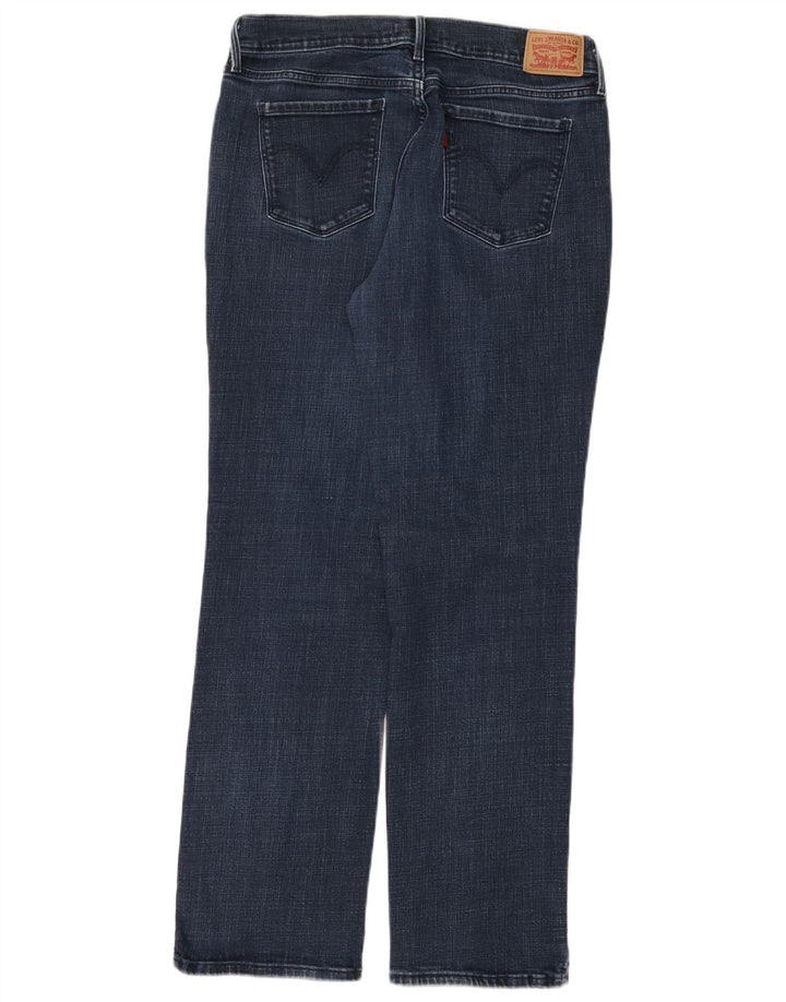 Jeans dritti Levi's 505 da donna W31 L32 in cotone blu navy