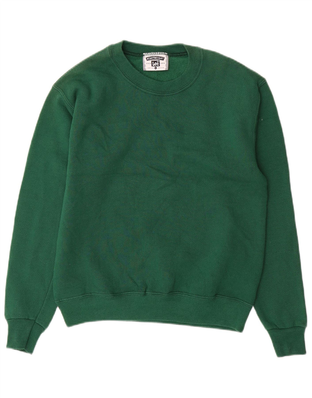 Felpa LEE Ragazzi Maglione 11-12 anni Grande Cotone Verde