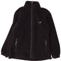 Giacca in pile foderata da donna Jack Wolfskin UK 18/20 XL poliestere nero