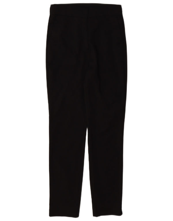 Pantaloni Capri slim fit da donna Zara piccoli W26 L22 cotone nero