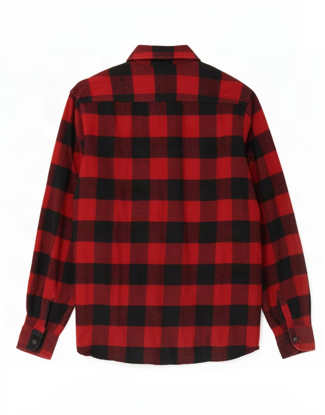 Camicia in flanella da uomo Levi's in cotone a quadretti rosso medio