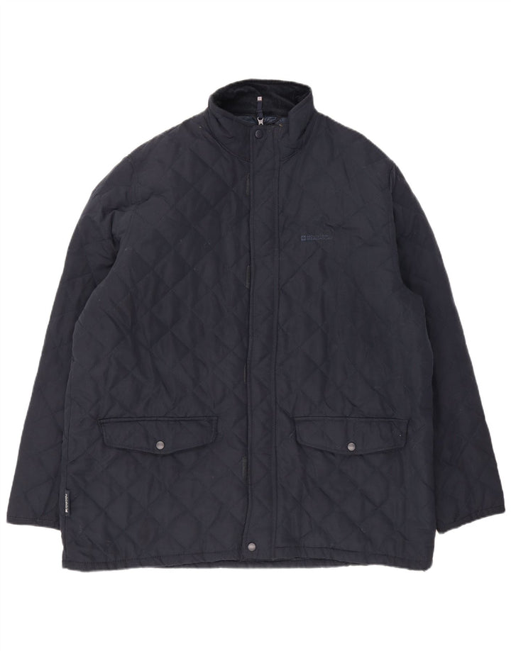 Giacca trapuntata da uomo Mountain Warehouse UK 44 2XL Poliestere blu navy