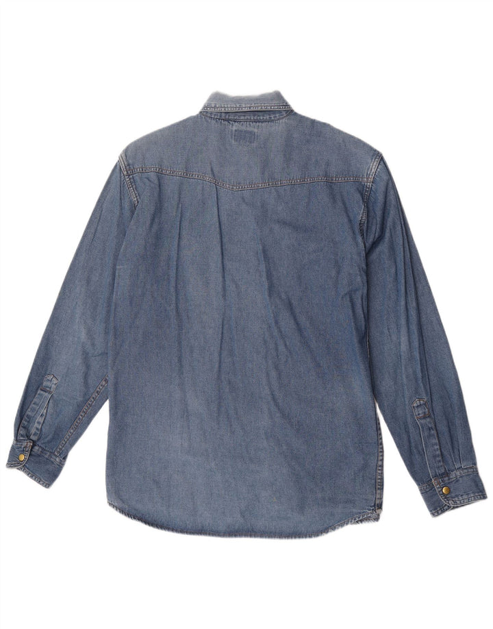 Camicia di jeans da uomo Tailor & Son taglia 41/42 grande blu