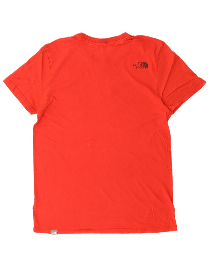 T-shirt grafica da uomo The North Face Top in cotone rosso medio