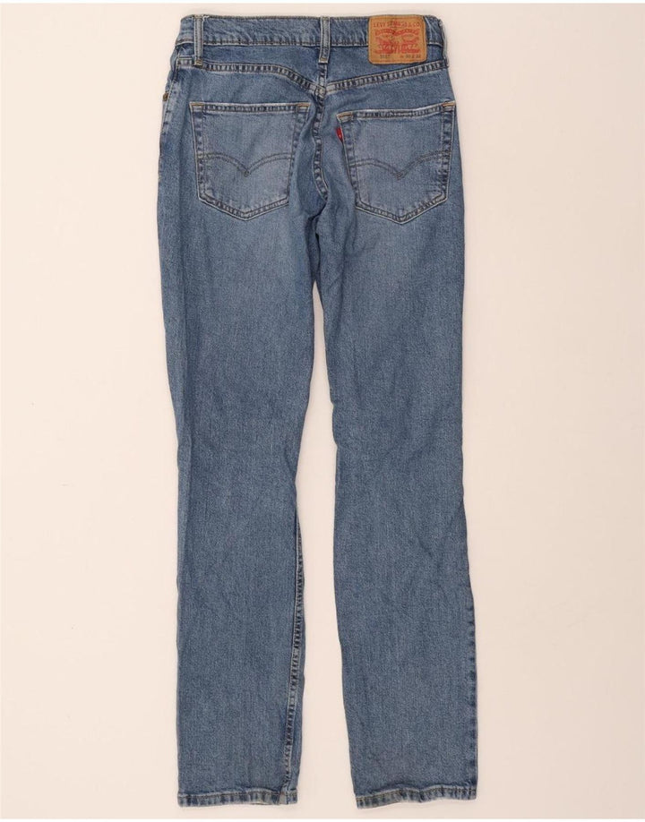 LEVI'S Mens 511 Distressed Slim Jeans W30 L32 Blue Cotton Vintage Levi's and Second-Hand Levi's from Messina Hembry 