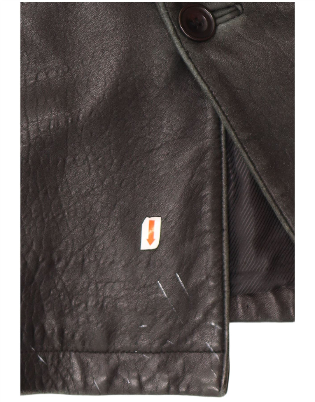Cappotto in pelle da uomo SUMMIT UK 42 XL Pelle nera