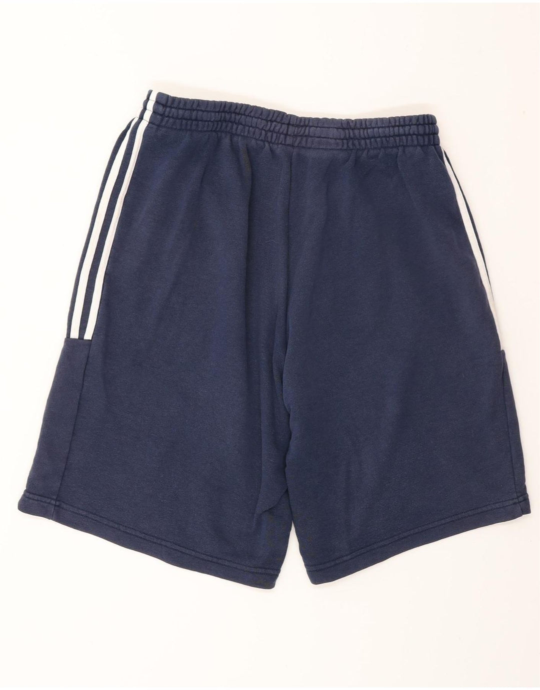 Pantaloncini sportivi Adidas da uomo di grandi dimensioni in cotone blu navy