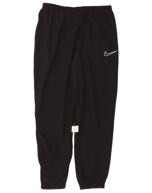 Nike Mens Dri Fit Tracksuit Trousers Joggers Medium Black Colourblock