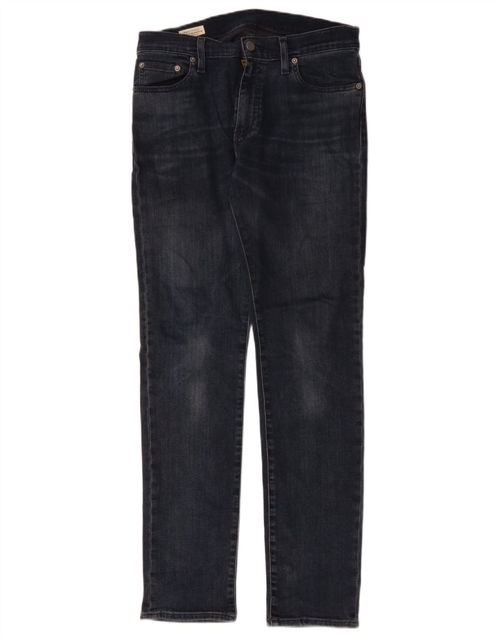 Levi's Uomo 511 Slim Jeans W30 L32 Blu Navy Cotone