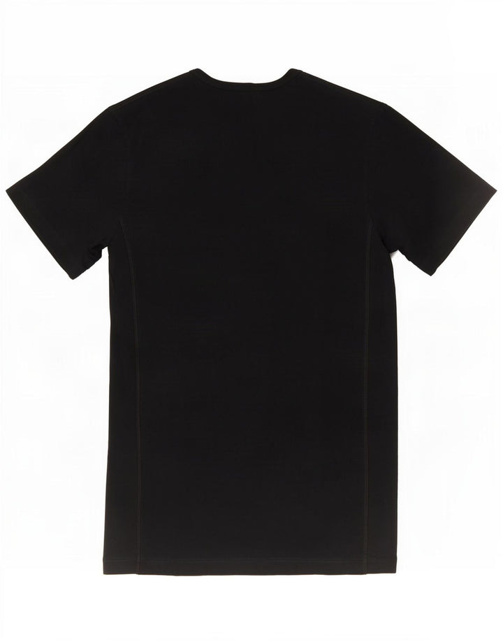 T-shirt da uomo Puma Top in cotone nero medio