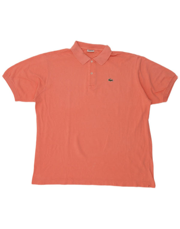 Polo da uomo Lacoste taglia 7 2XL cotone rosa
