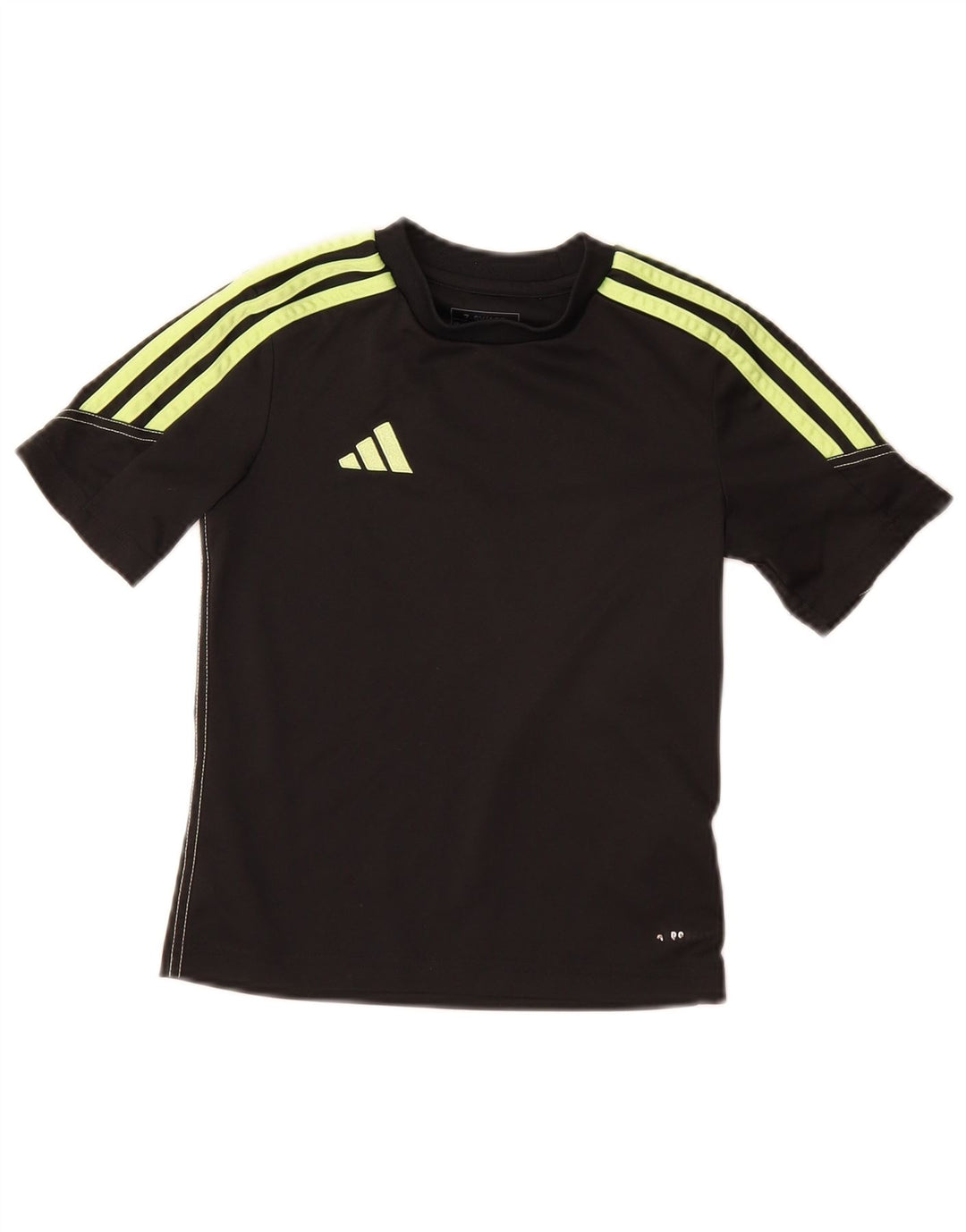 T-shirt Adidas da ragazzo Top 7-8 anni in poliestere nero