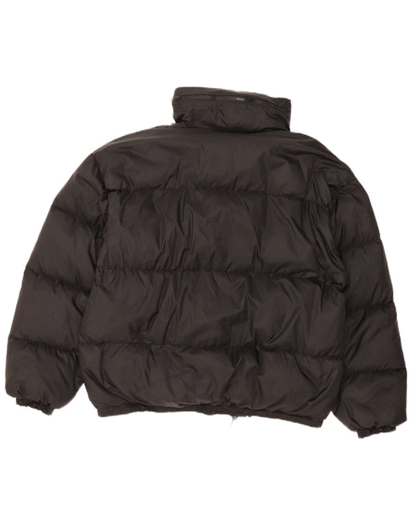 Giacca imbottita con cappuccio da uomo Lotto UK 42/44 XL nylon nero